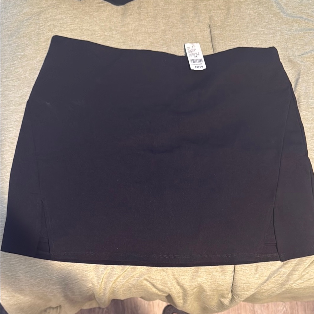 Classic Black Mini Skort